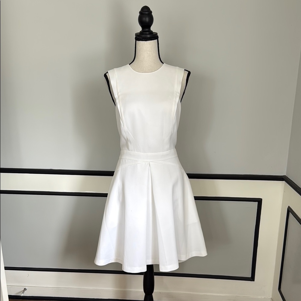 A/X Armani Exchange White Sleeveless Dress